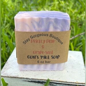 Prickly Pear & Grape-seed Handmade Goat’s Milk Soap